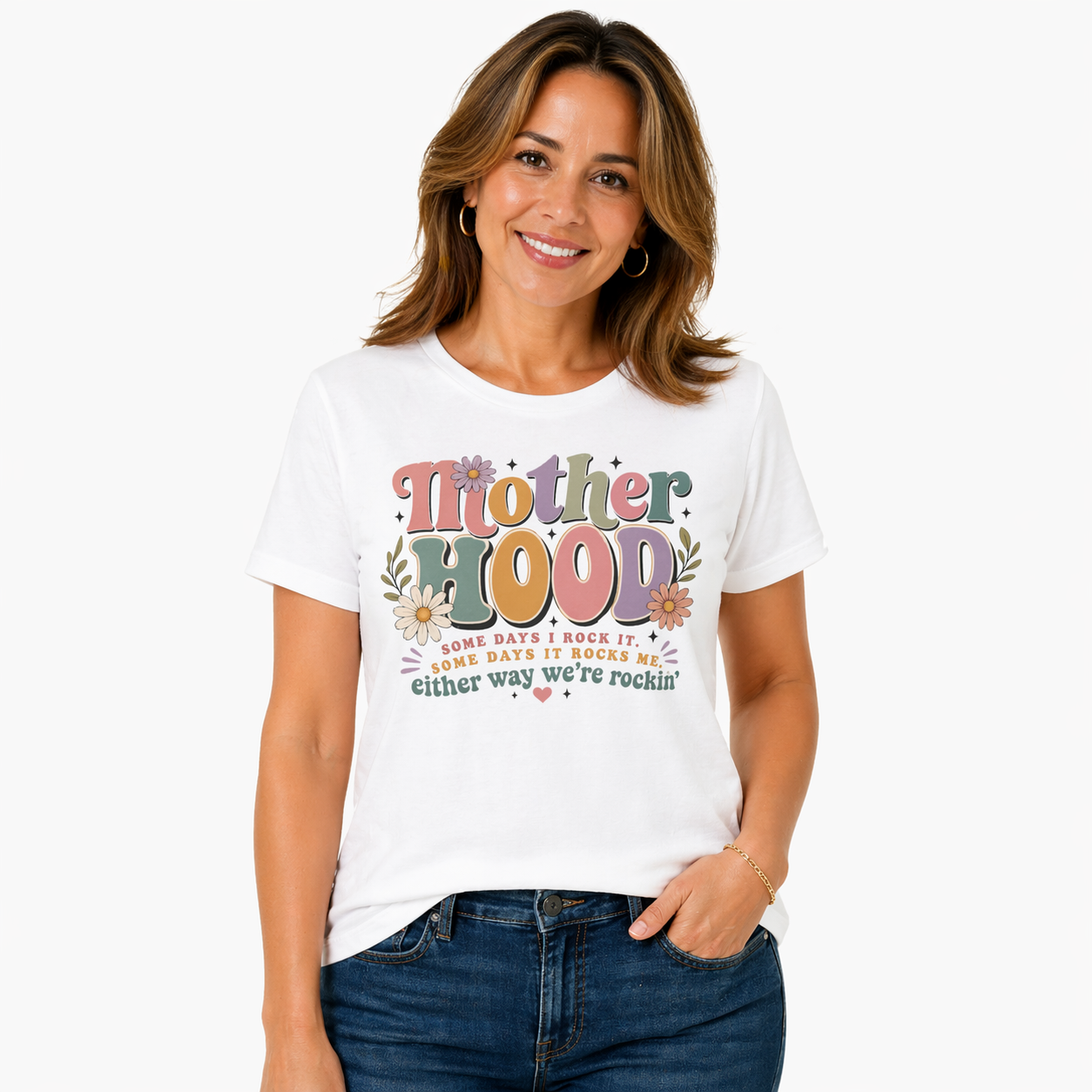 Motherhood Bloom Tee