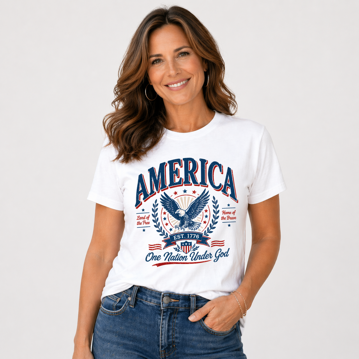 Americana Heritage Eagle Tee