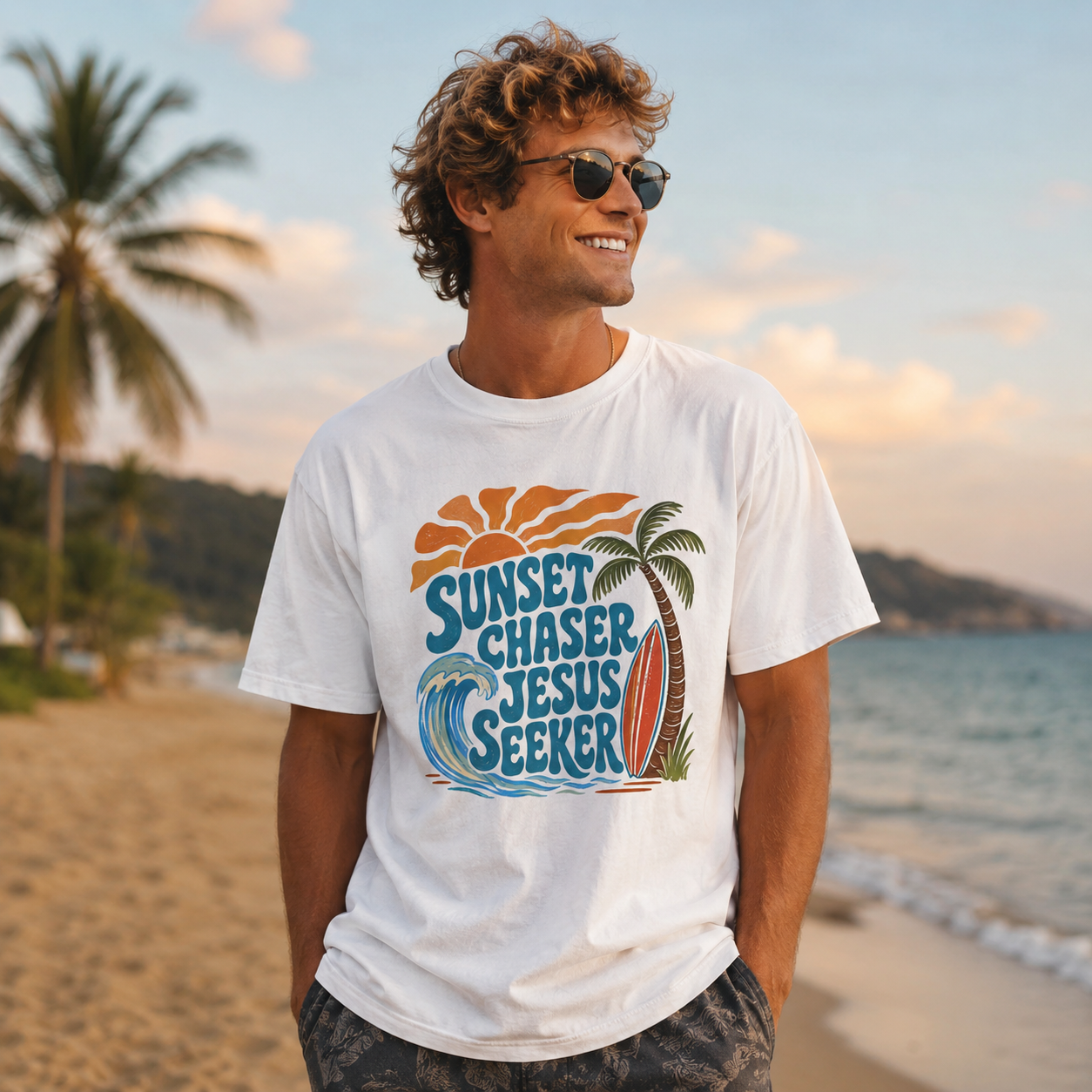 Sunset Seeker Heavyweight Tee