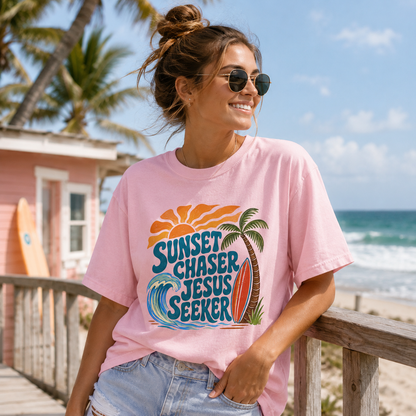 Sunset Seeker Heavyweight Tee