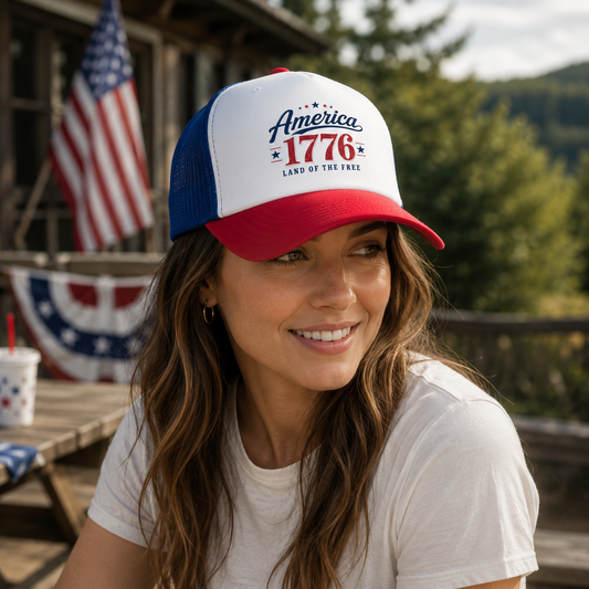 1776 Freedom Trucker Hat