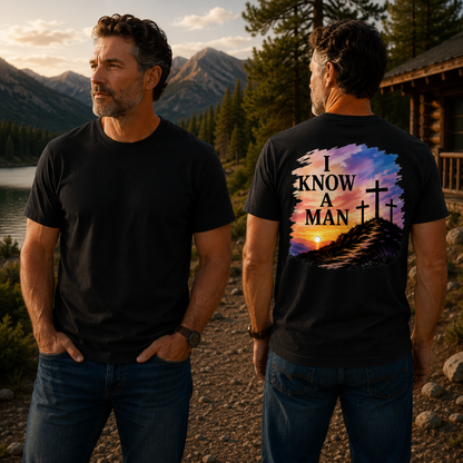 I Know A Man Back Graphic Tee