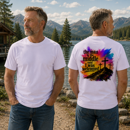 Welcomed Grace Back Graphic Tee