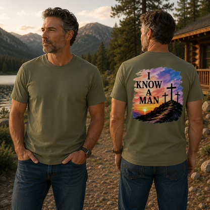 I Know A Man Back Graphic Tee