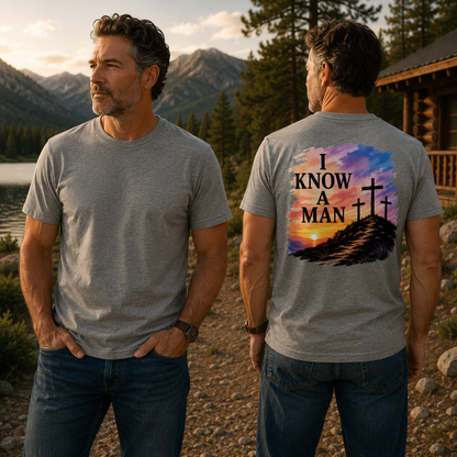 I Know A Man Back Graphic Tee