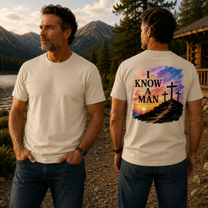 I Know A Man Back Graphic Tee