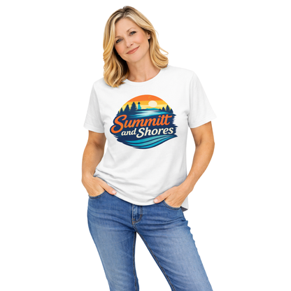 Summitt & Shores Heritage Sunset Badge Tee