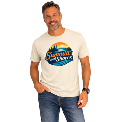 Summitt & Shores Heritage Sunset Badge Tee