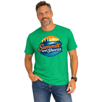 Summitt & Shores Heritage Sunset Badge Tee