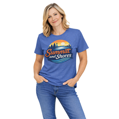 Summitt & Shores Heritage Sunset Badge Tee