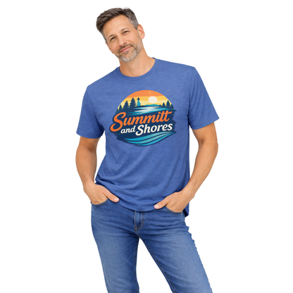 Summitt & Shores Heritage Sunset Badge Tee