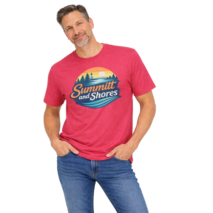 Summitt & Shores Heritage Sunset Badge Tee